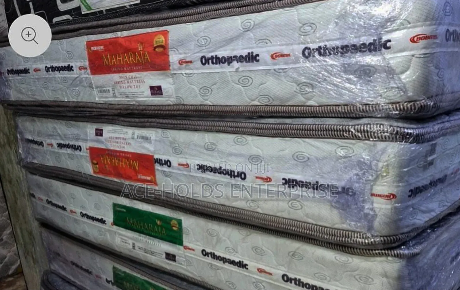 Orthopaedic Spring Mattress - Grey, Firm, 35-65kg - 5*6 10" Inches