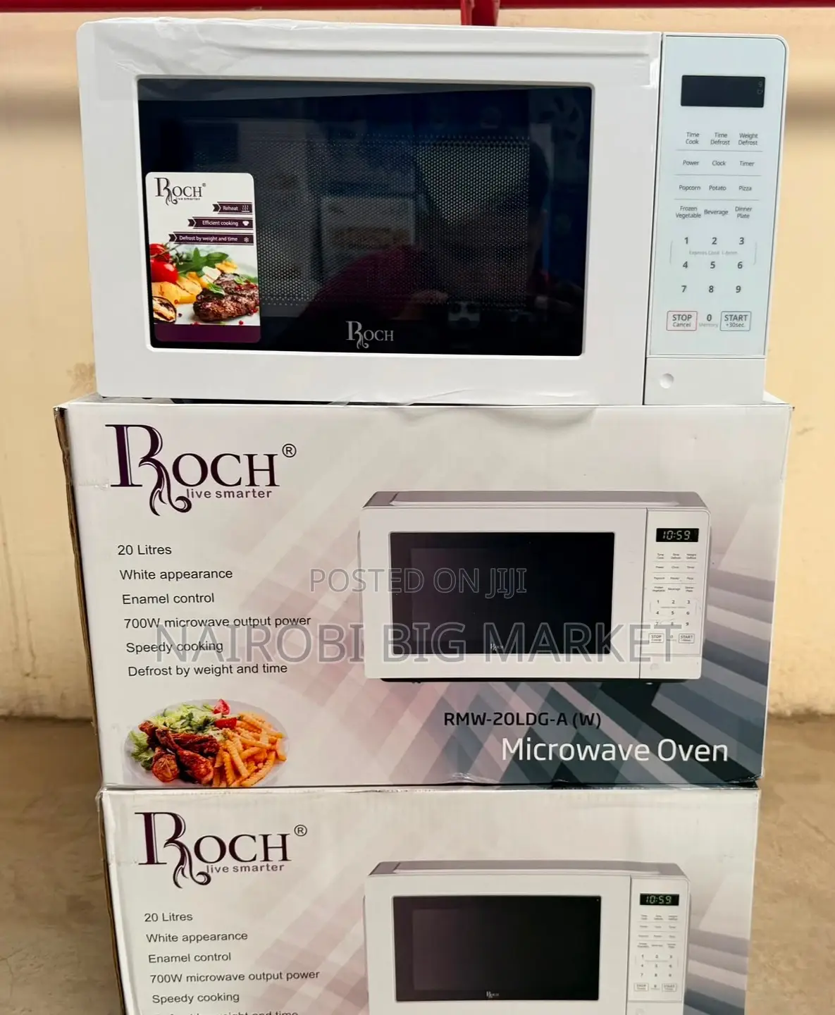 20 Litres Digital Roch Microwave