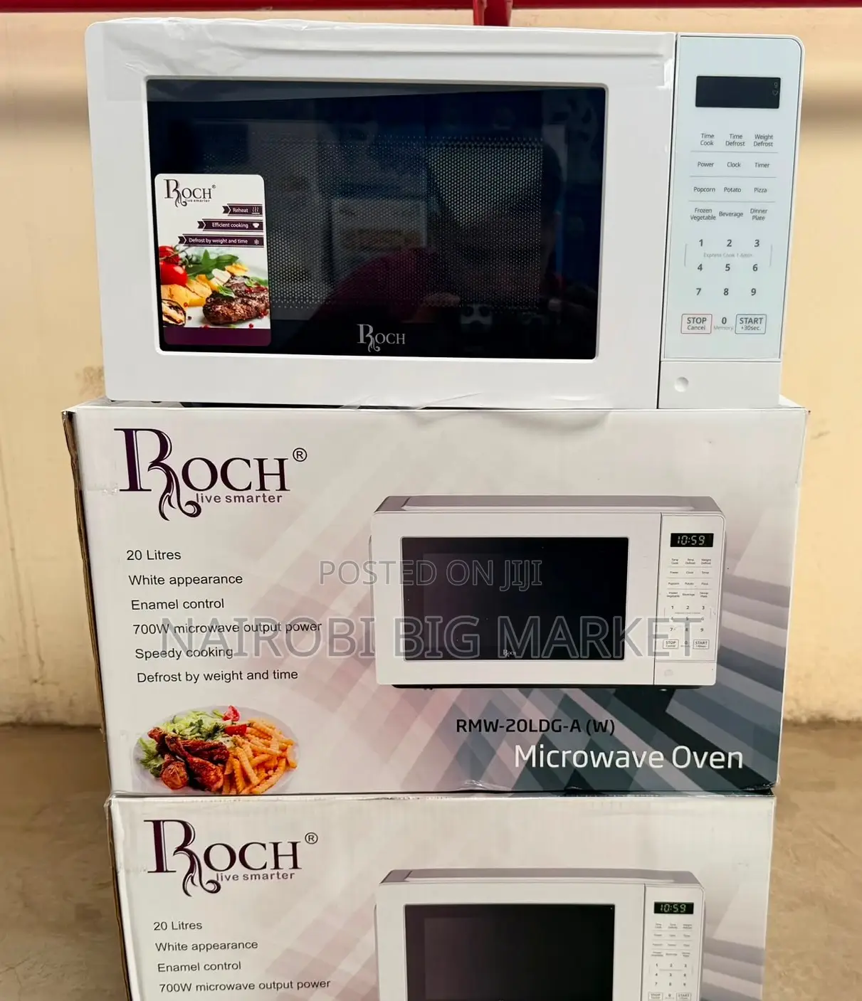 20 Litres Digital Roch Microwave