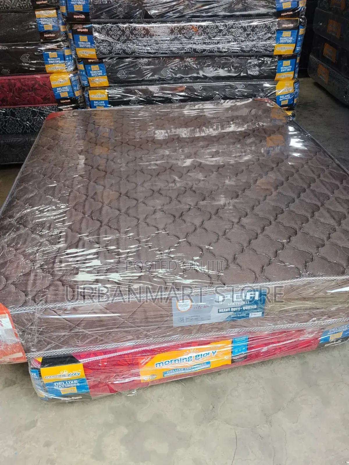 Jumbo High Density Mattress 5x6 8-Inch Quilted Non-Sinking