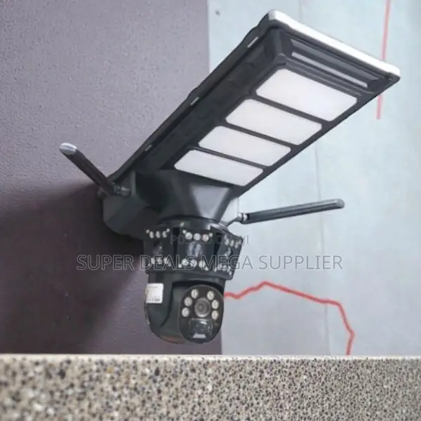 4g Simcard PTZ Human Movement CCTV Camera Solar Street Light