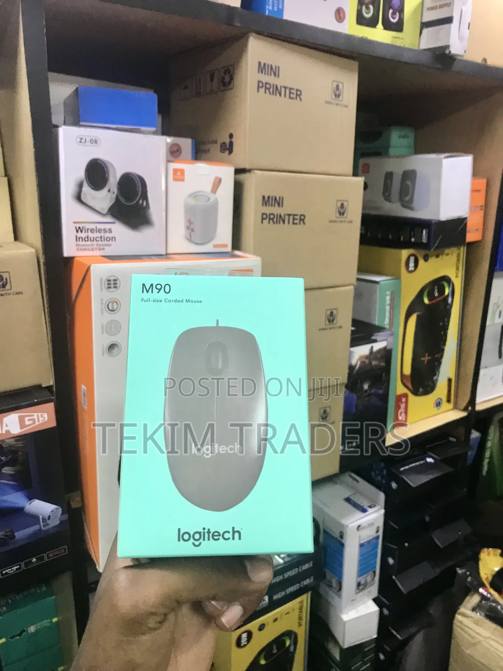 Logitech M90 Full Size Ambidextrous Mouse -