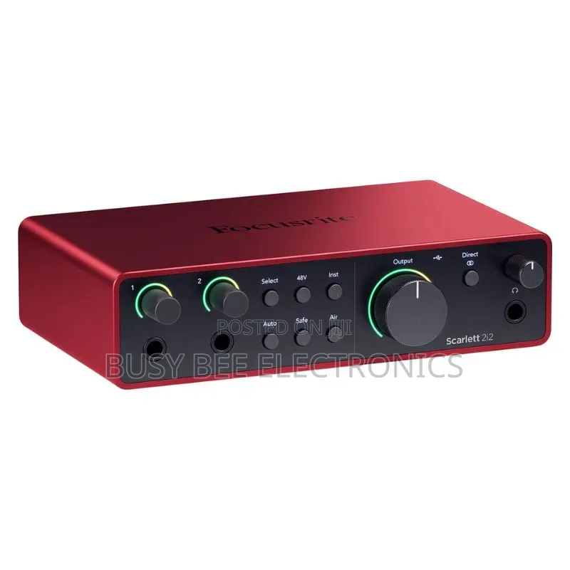 Focusrite Scarlett 2i2 Studio 4th Gen