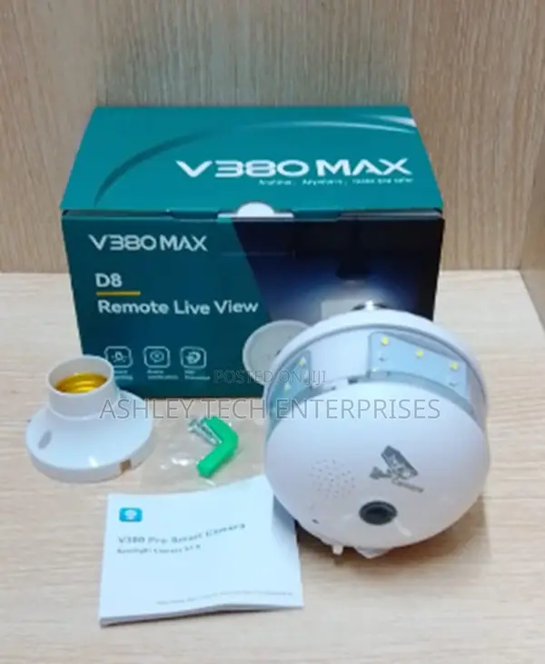 New V380 Max Crystal Vision Security Camera