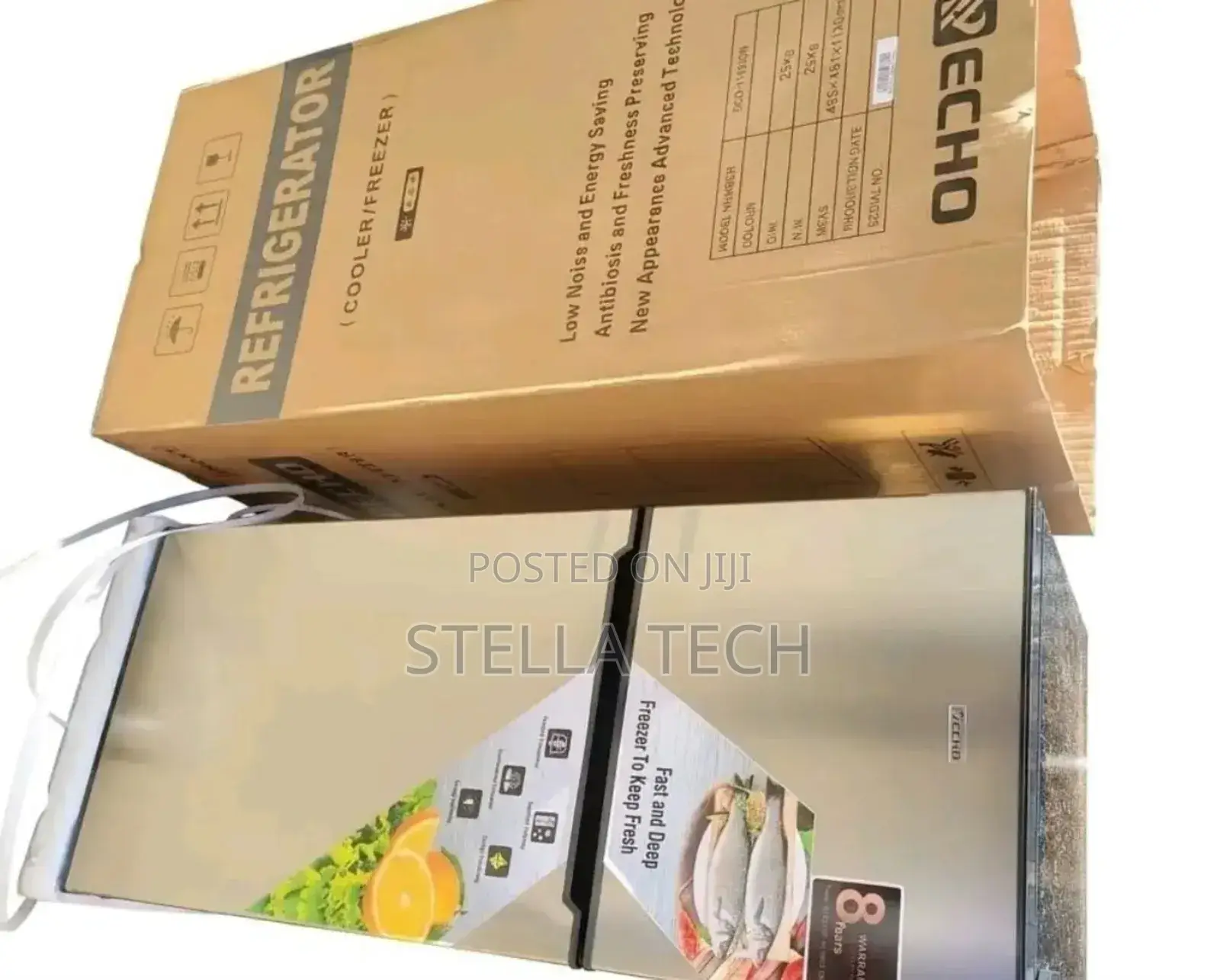 Decho Double Door Refrigerator 138 Litres
