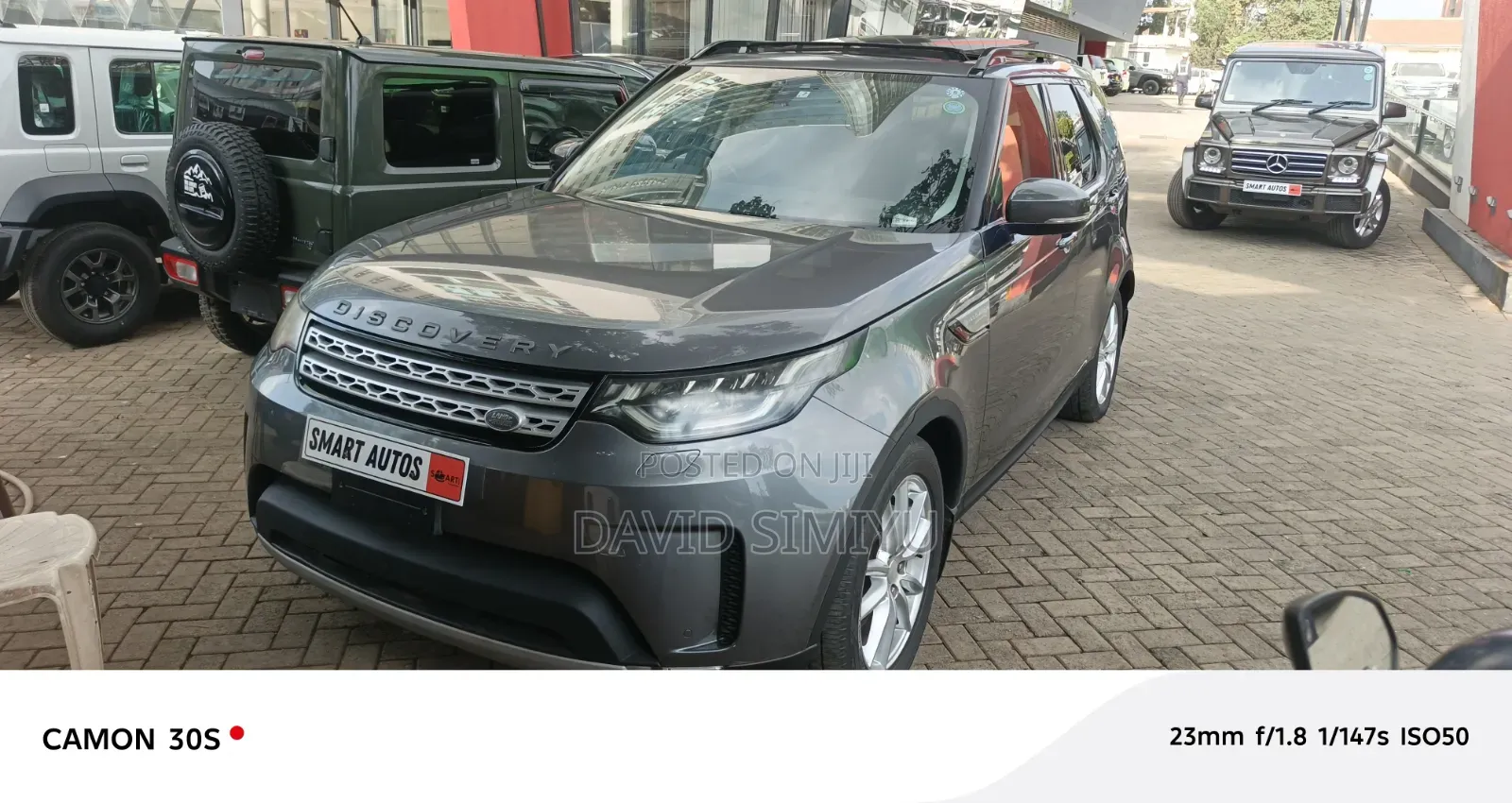 Land Rover Discovery 2017 Gray