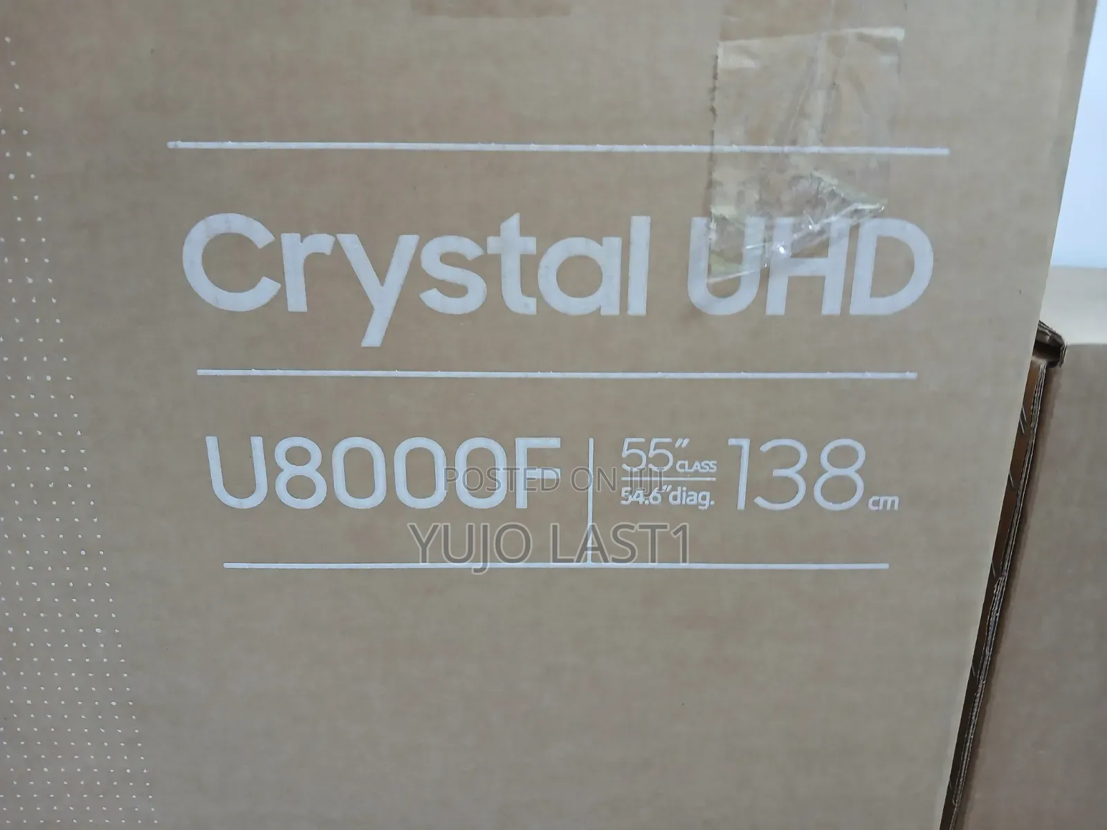 Samsung U8000f Crystal Uhd Smart Tv (2026) 55-Inc