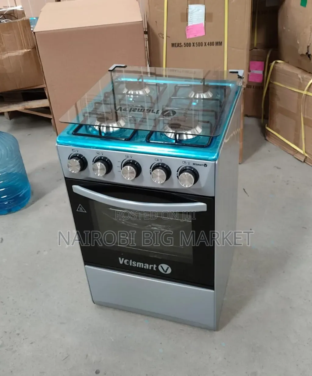 Volsmart 4 Burner Volsmart Full Gas Jet Standing Cooker