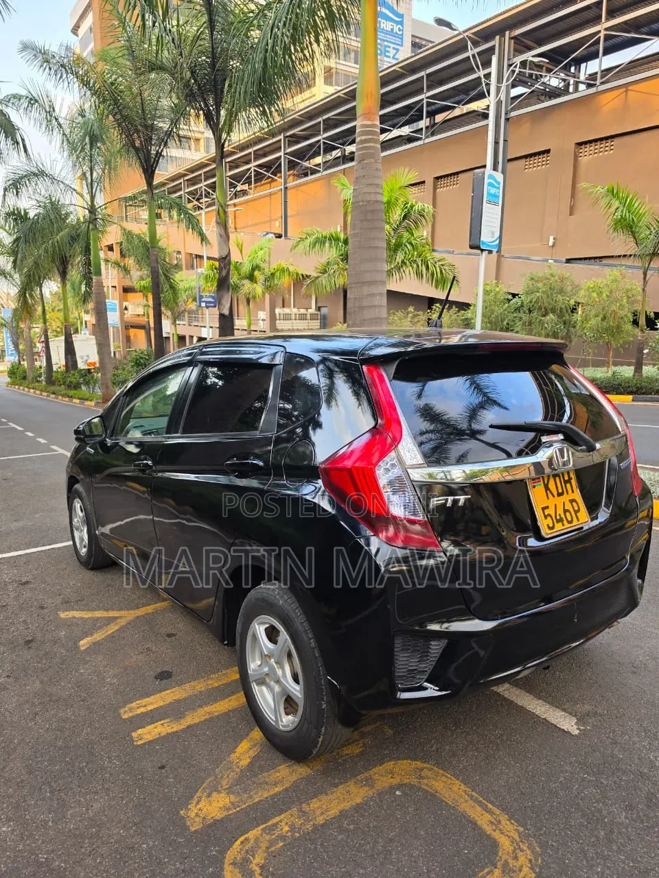 Honda Fit 2016 Black