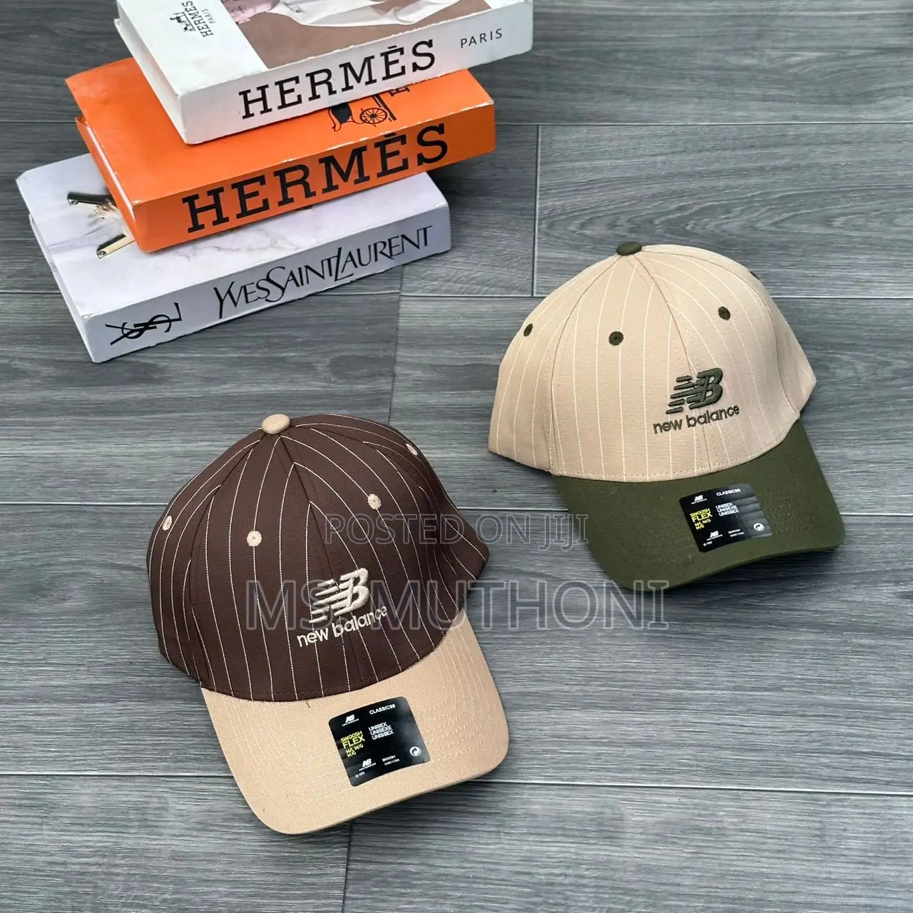 New Balance Pinstripe Caps