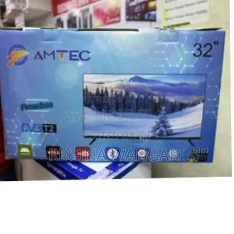 Amtec 32" Smart Android Tv With Bluetooth