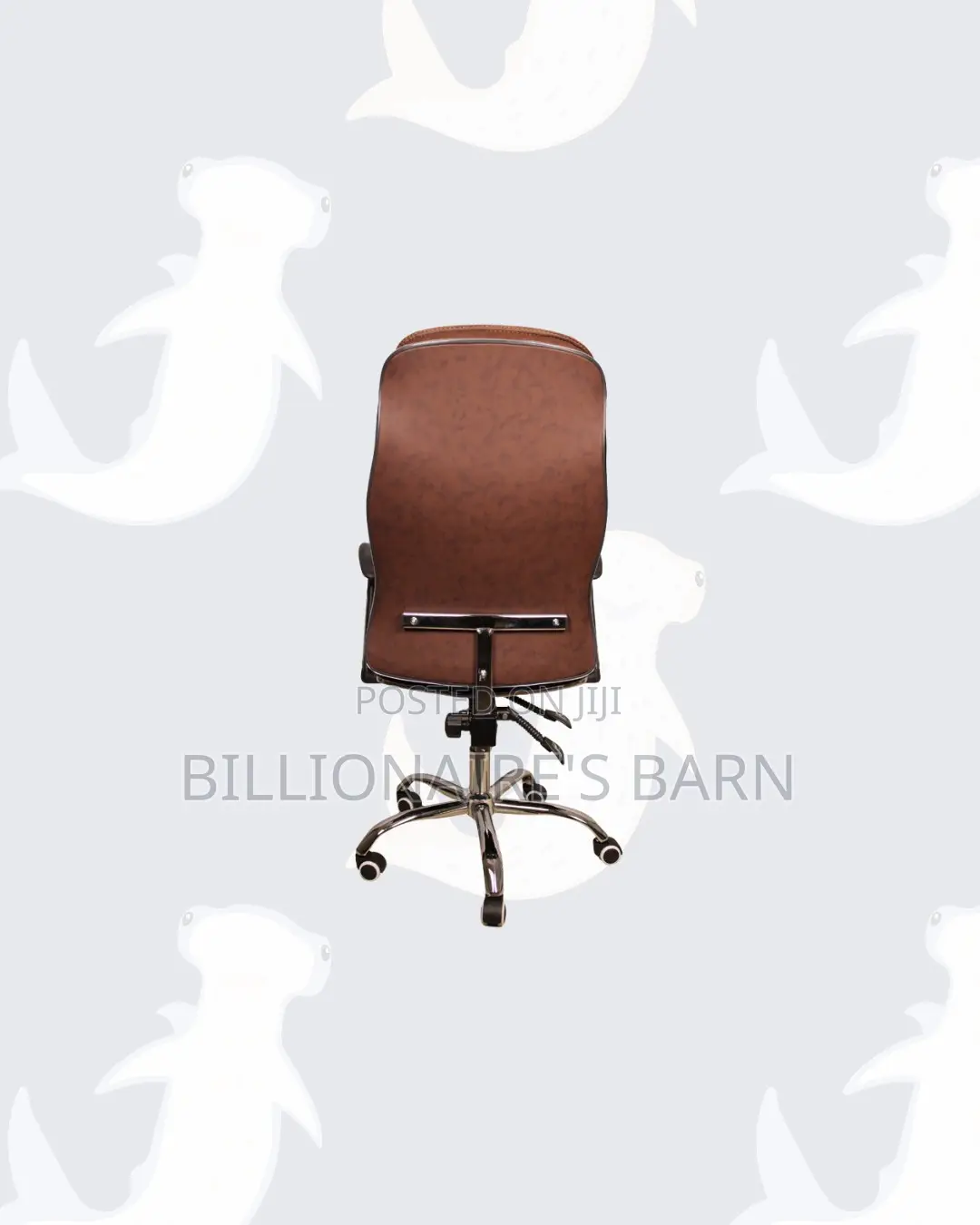 Executive Leather Chair High Back for Productive Desk Routines