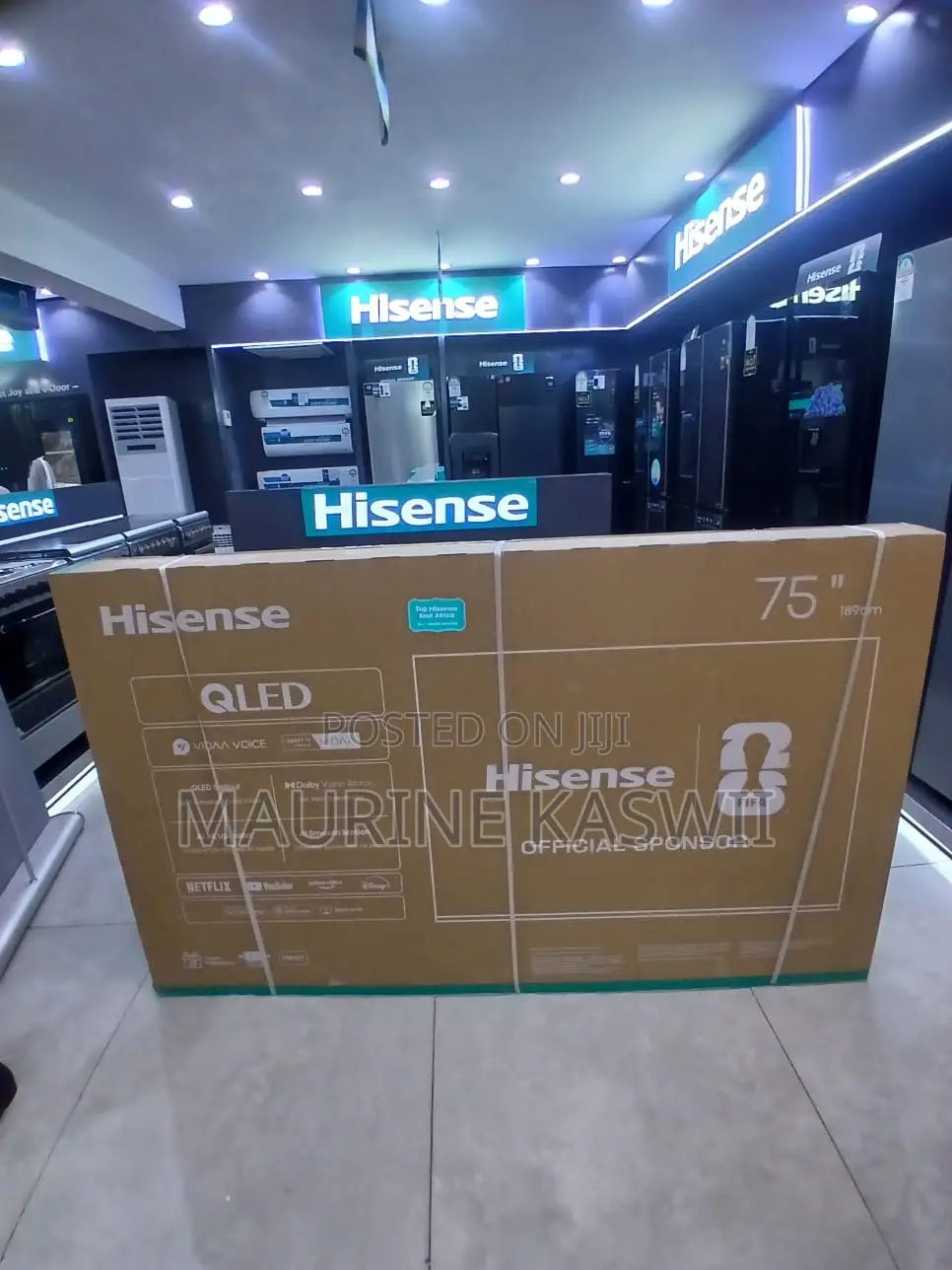 Hisense 75′′ 75q6q Qled Smart