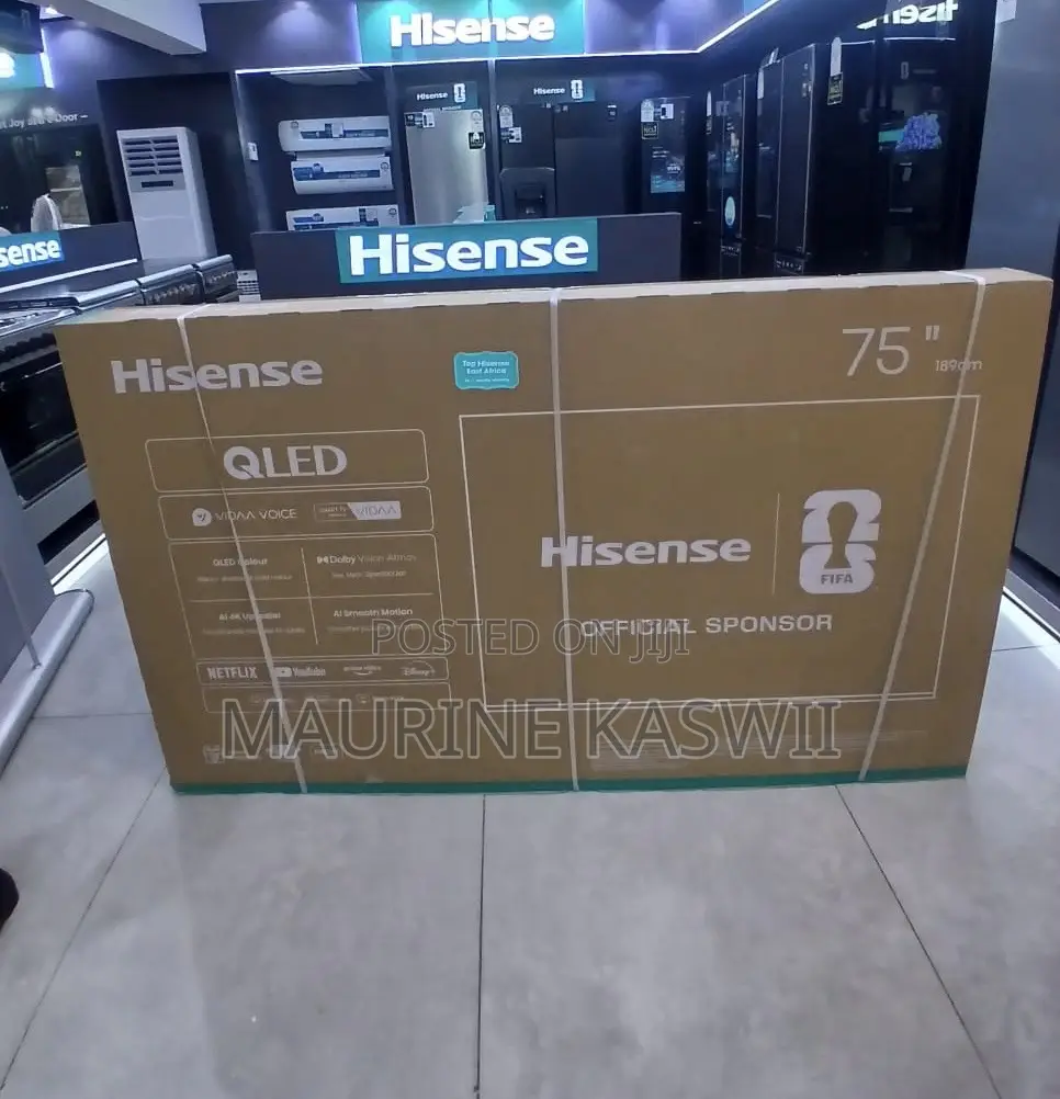 Hisense 75′′ 75q6q Qled Smart