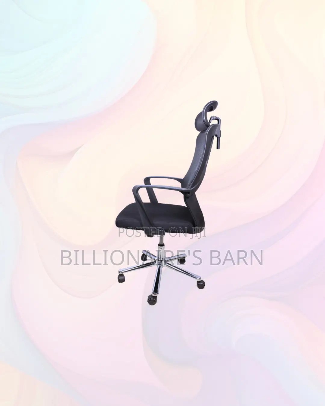 High Back Mesh Office Chair Support for Professional Workspaces