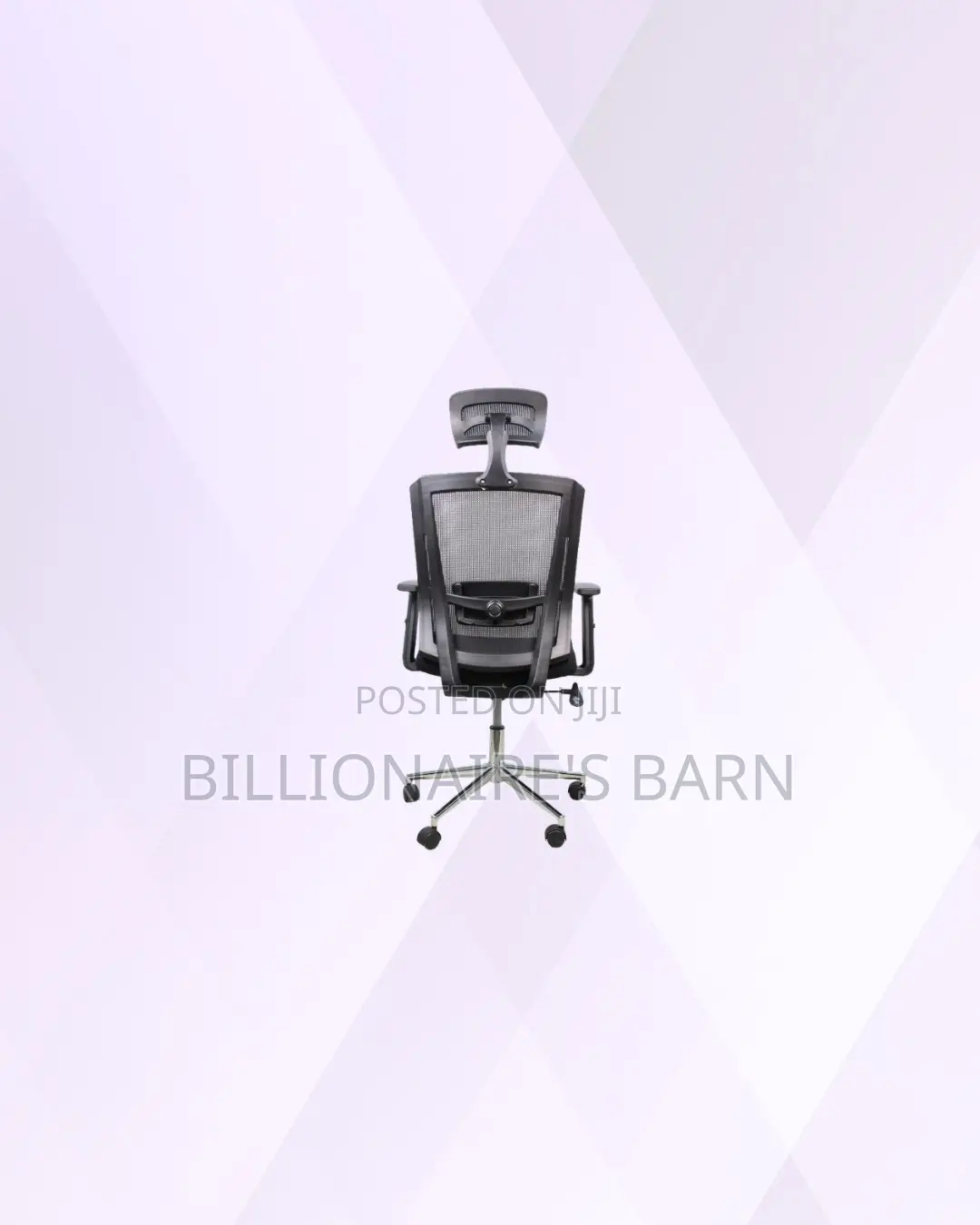 Practical Black Mesh Office Chair With Headrest for Smooth Daily Tasks