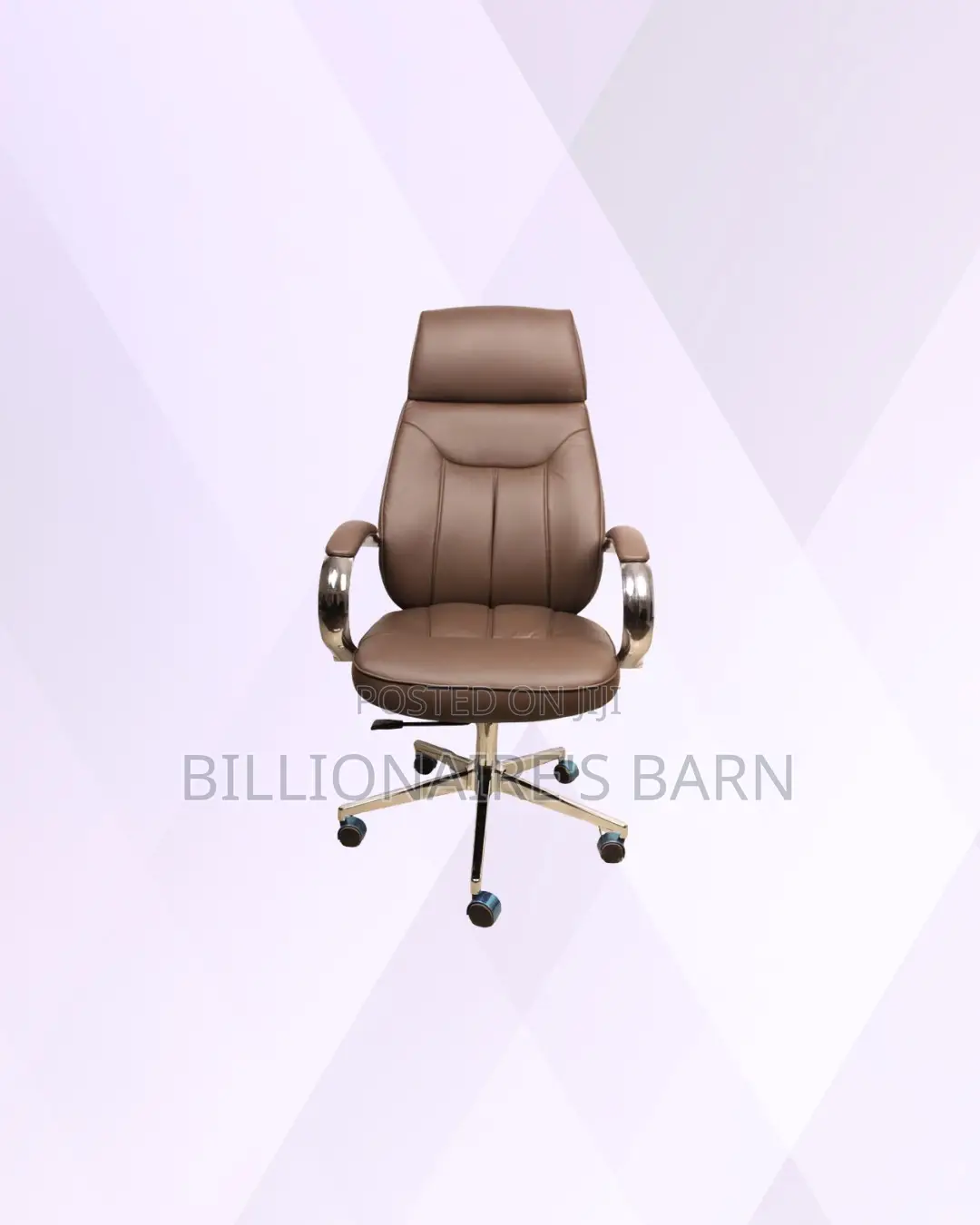 Practical Executive Leather Chair High Back for Smooth Daily Tasks
