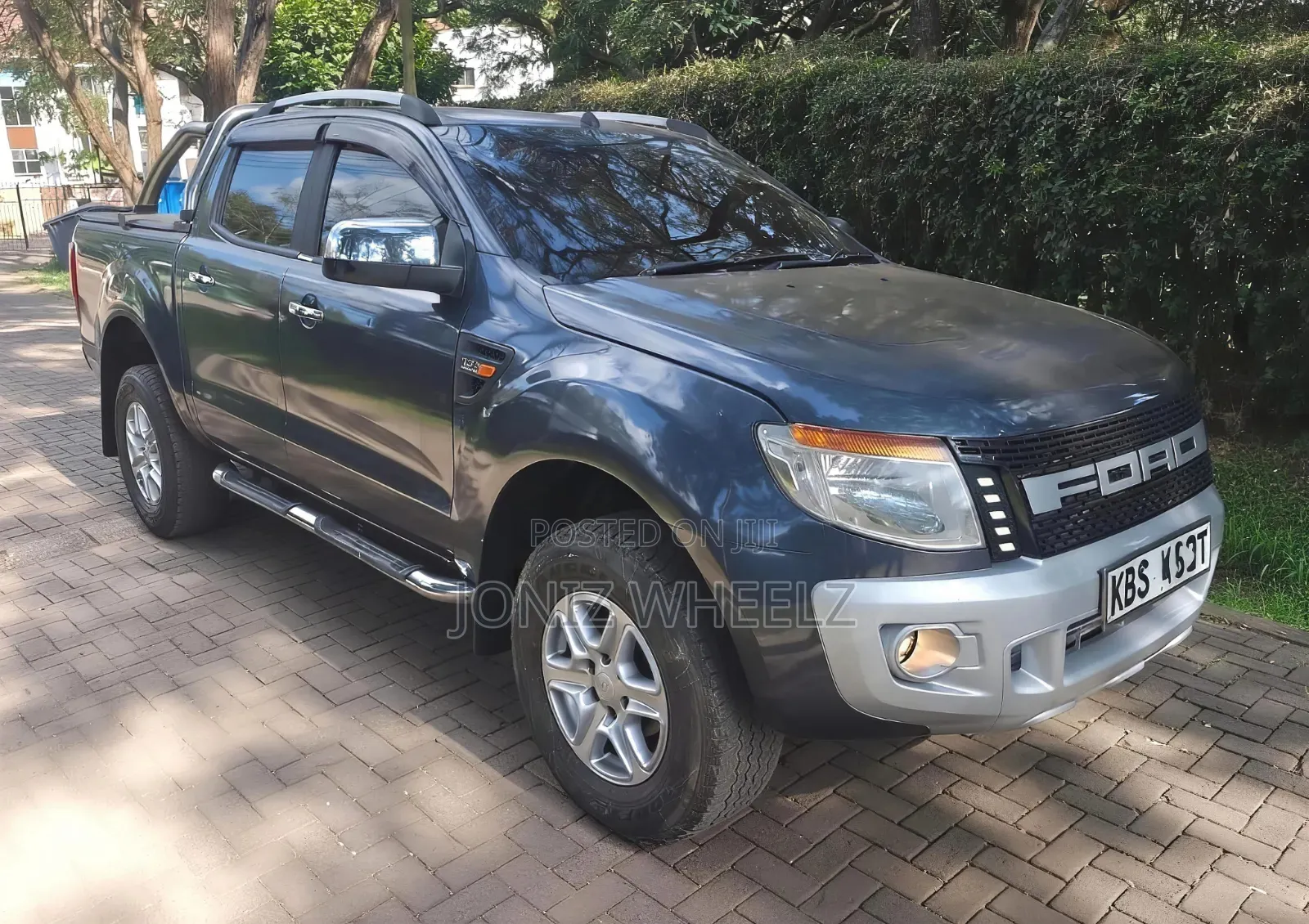 Ford Ranger Wildtrak 2012 Gray