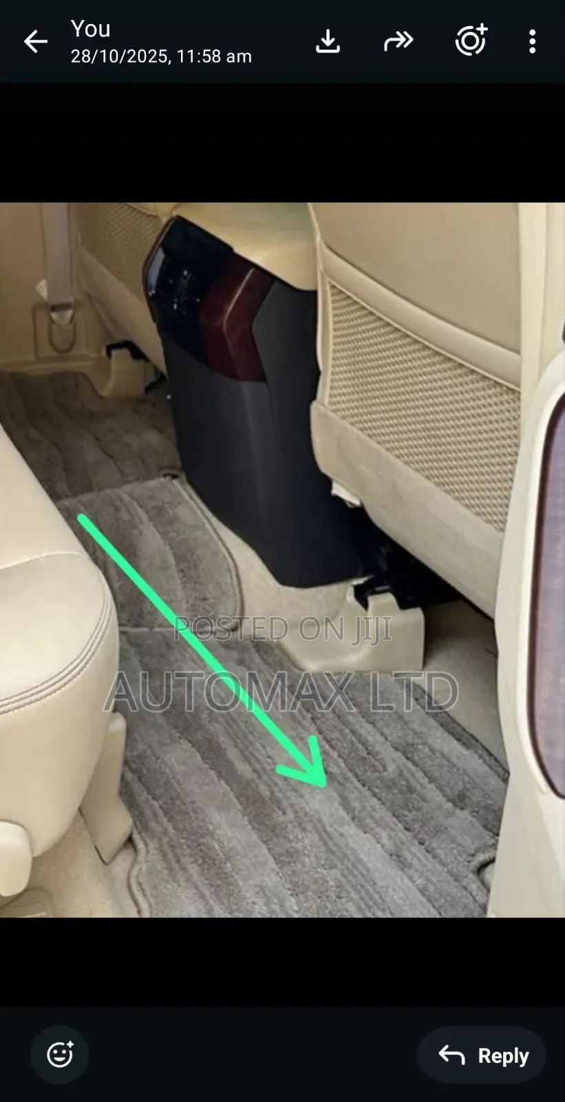 Beige, Original Mats. For Toyota Land Cruiser Prado Tjr150/160
