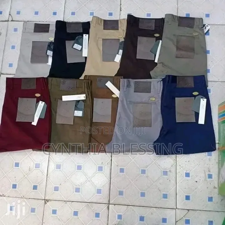 Fashion Khaki Trousers in Various Colors_0002