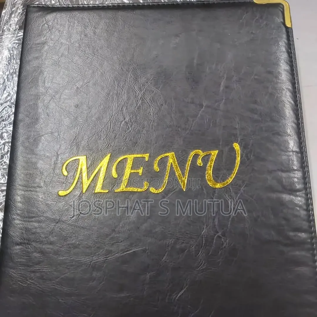Branded Menu Folders