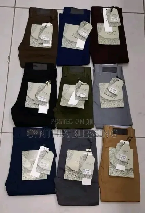 Fashion Khaki Trousers_0003