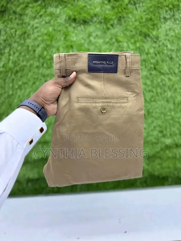 Fashion Khaki Trousers_0004