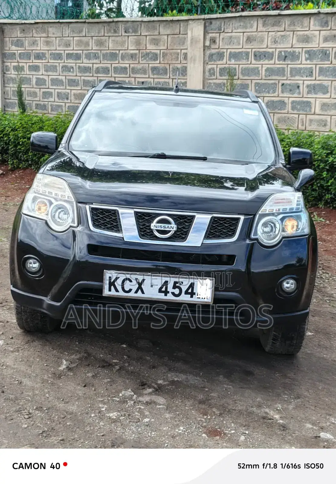 Nissan X-Trail 2012 Black