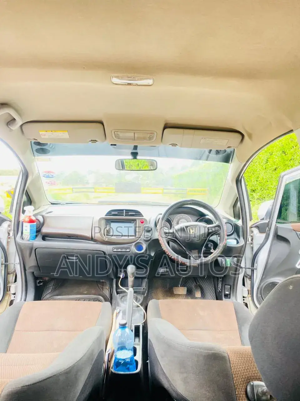 Honda Fit Shuttle 2013 Silver