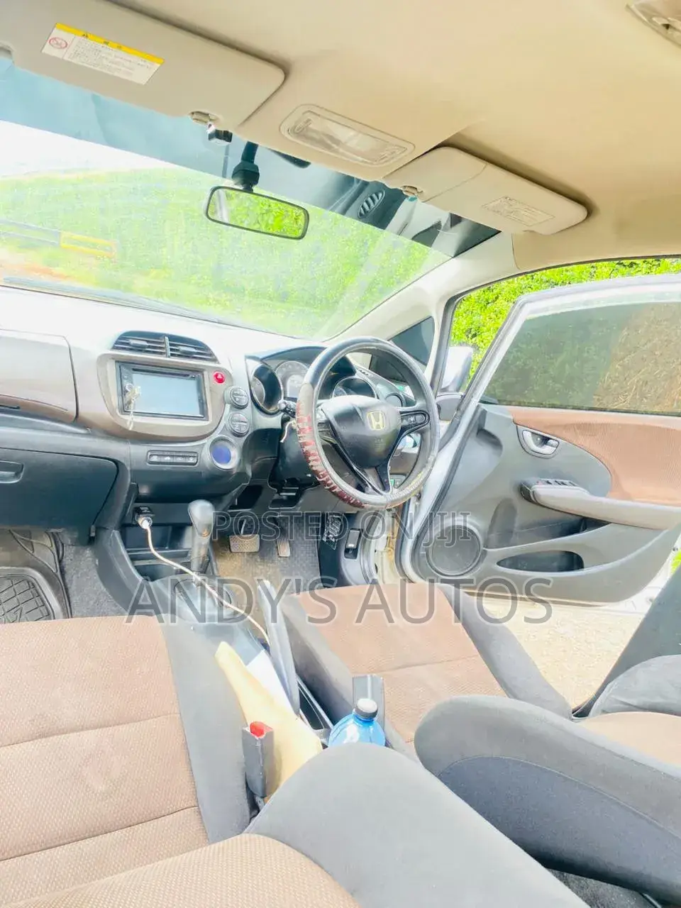 Honda Fit Shuttle 2013 Silver