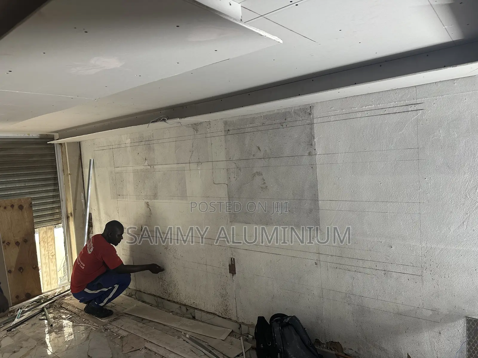 Gypsum Display Shelves