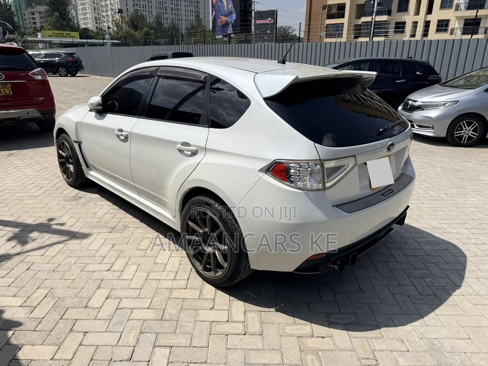 Subaru Impreza WRX STI 2009 White