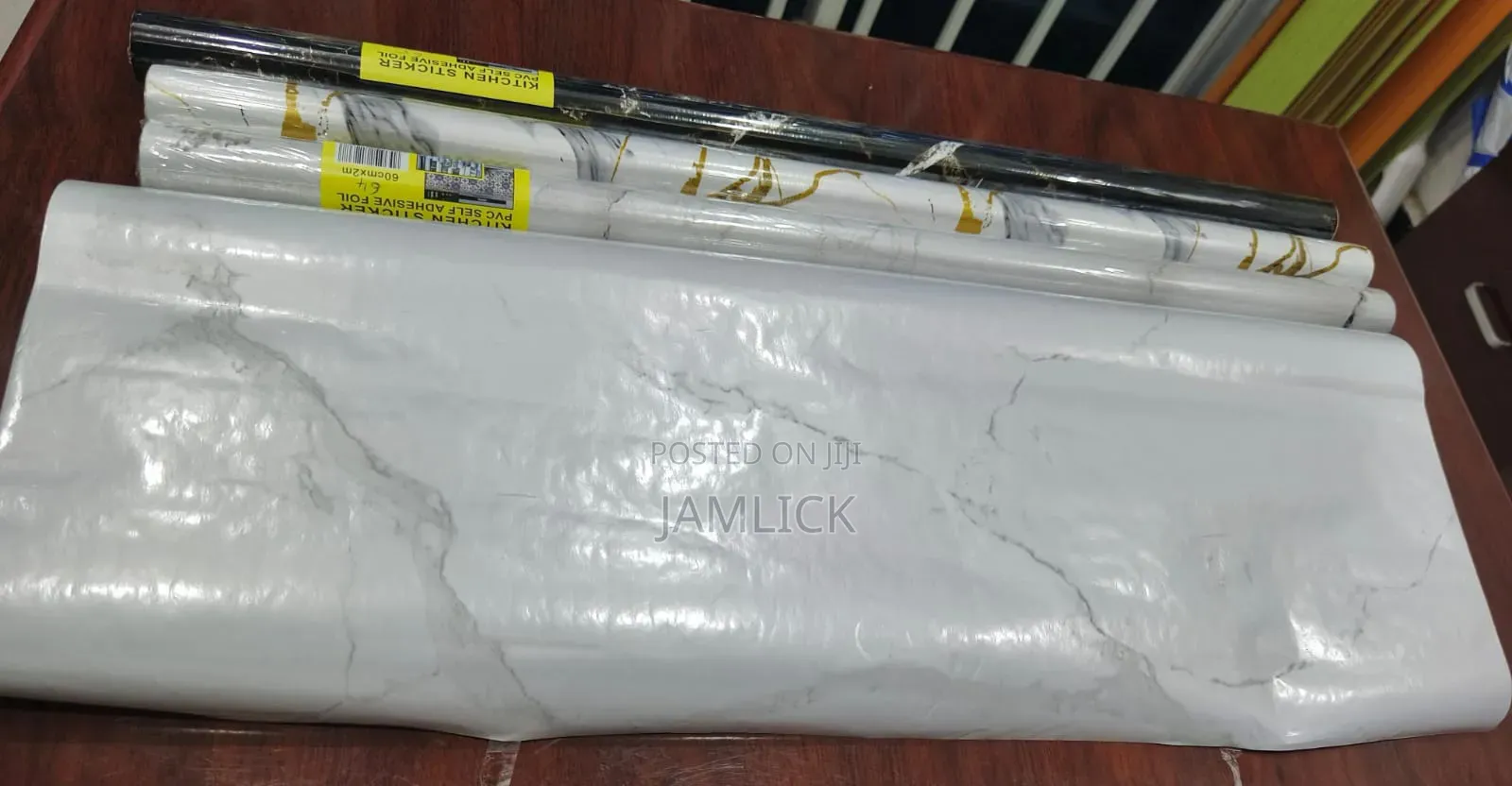 60×200cm Self-Adhesive Marble Vinyl Contact Paper - Pm