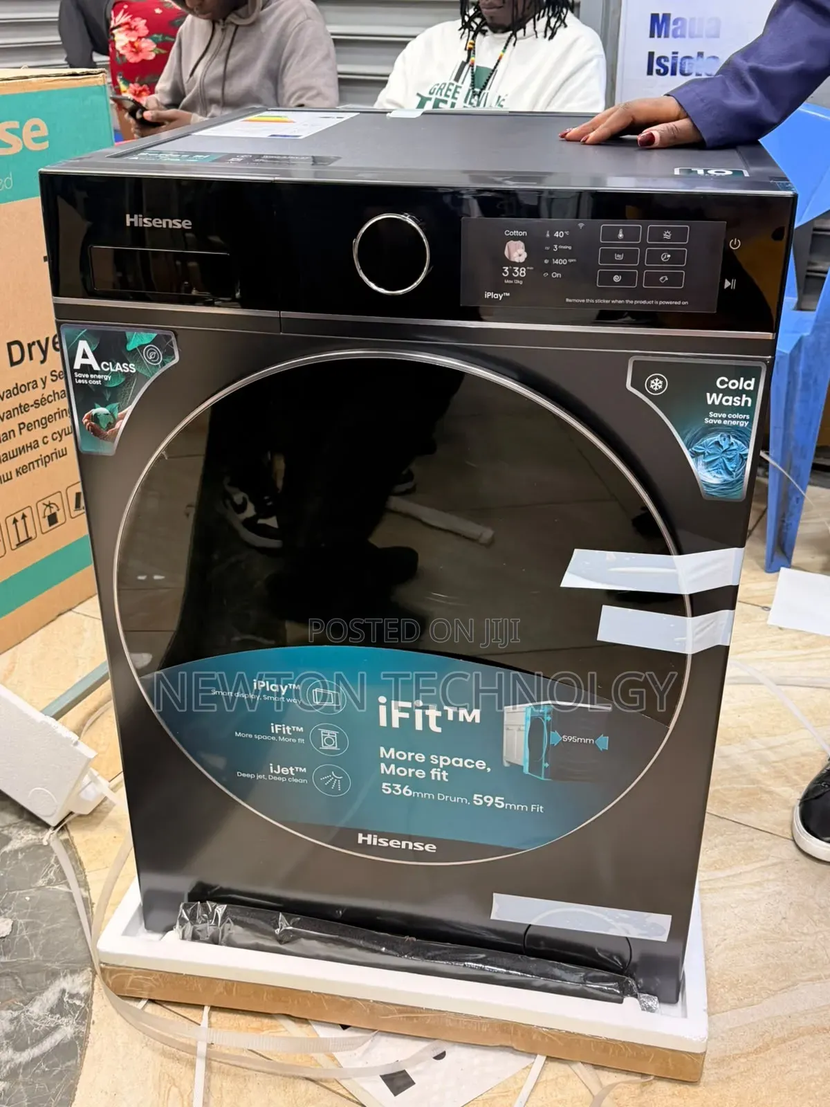 Hisense Series 5i With Wifi 12/8kg Wash Dryer 12kg-7s Series