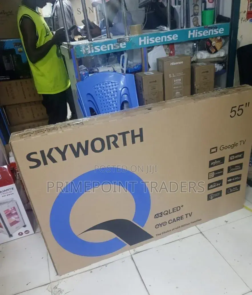 Skyworth 55 Qled ,Transform Your Home Entertainment With Skyworth 55
