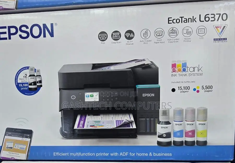L6370 A4 Duplex Multifunction Wi-Fi Inkjet Printer