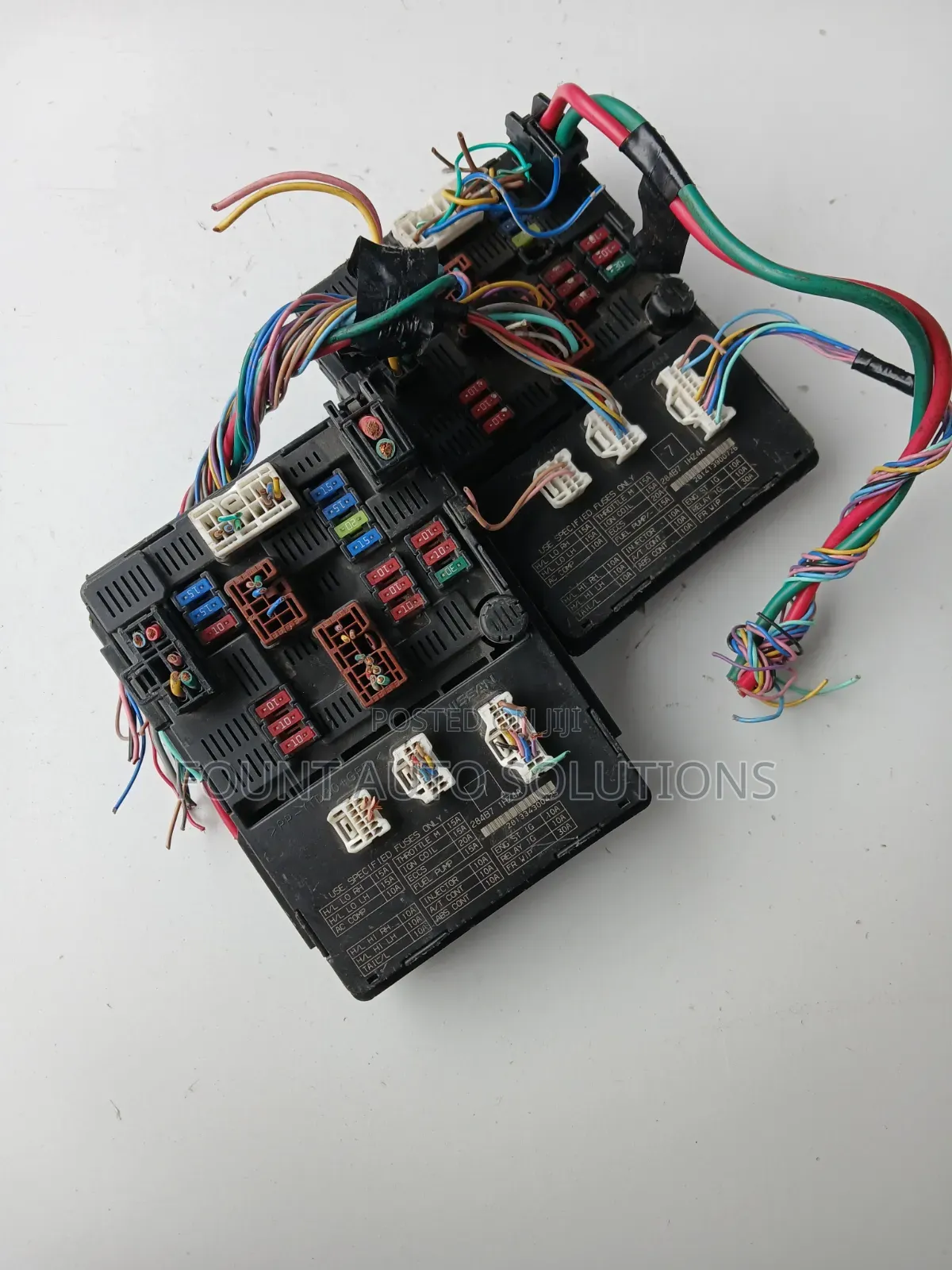 Fuse Box Nissan Versa 2009-2012