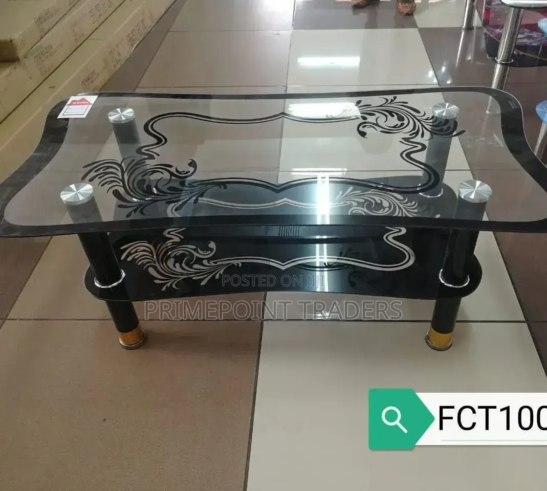 Fct1006 Executive Glass Coffee Table – Sleek Design Meets Everyday