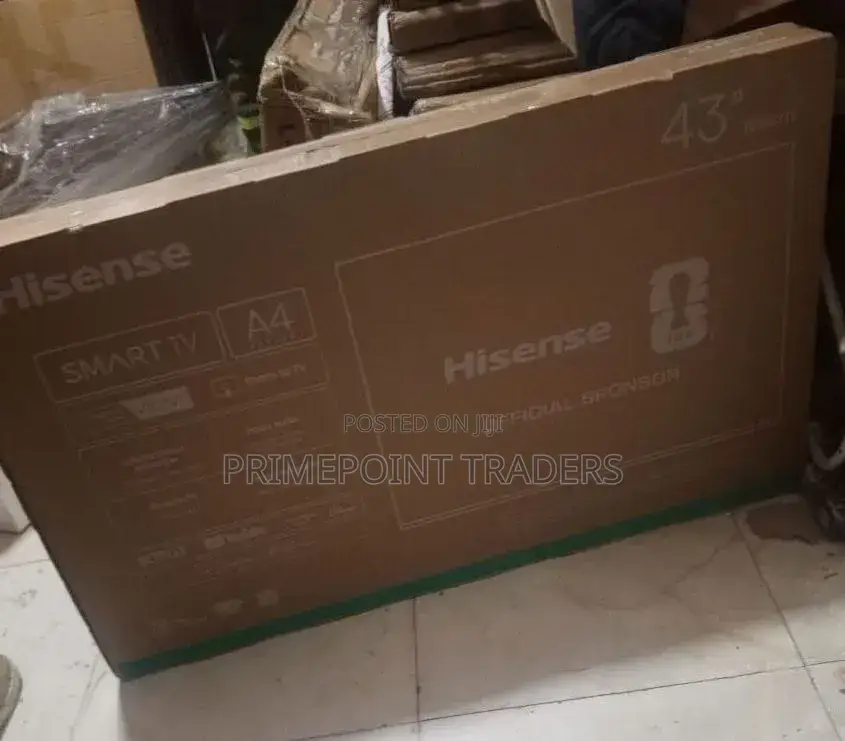Hisense 43" A4 Qled Vidaa Smart Tv – Brilliant Colors, Smarter Entert