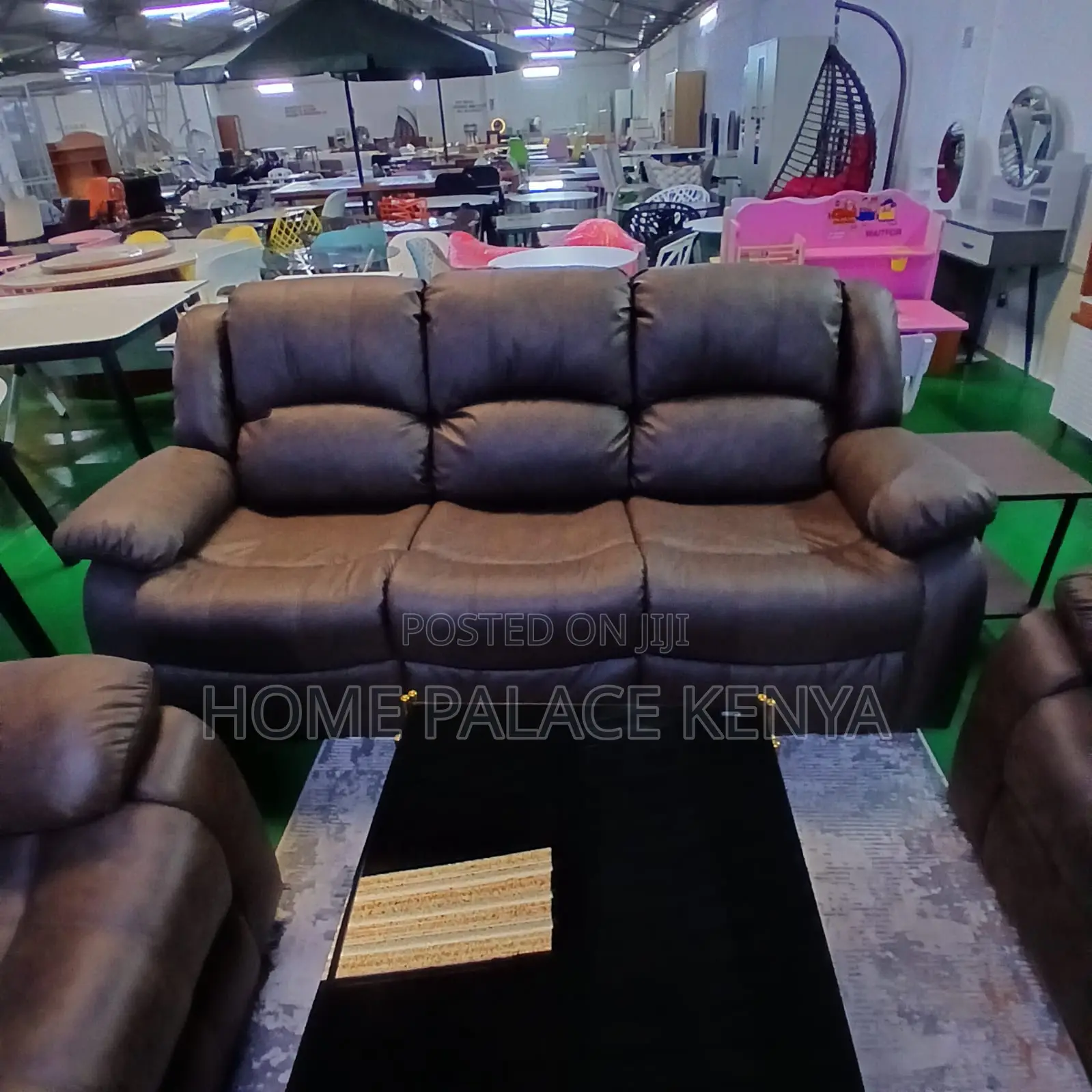 Home Sofa: Recliner Loveseat With Wedge Storage