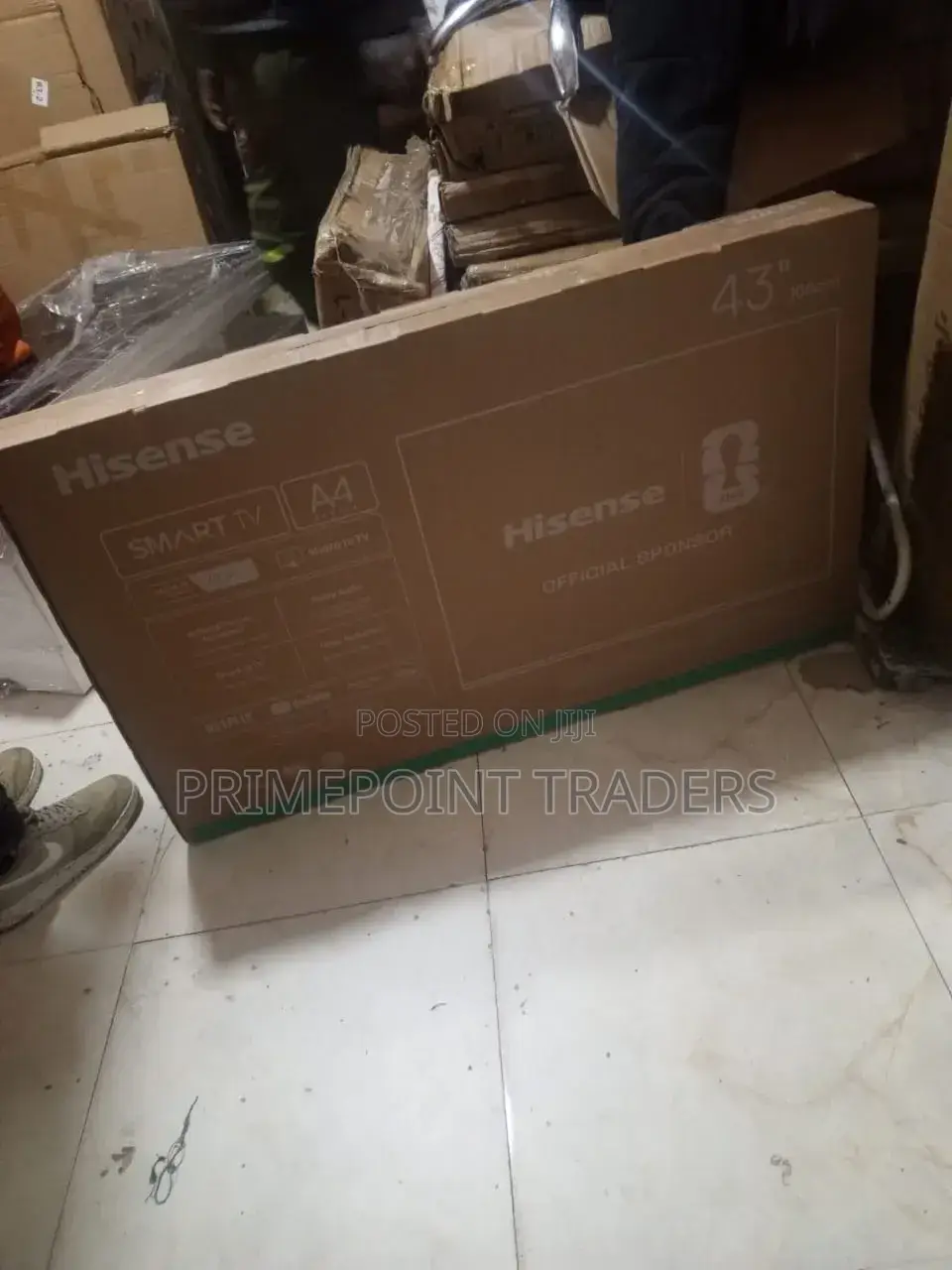 Hisense 43" A4 Qled Vidaa Smart Television – Exceptional Quality