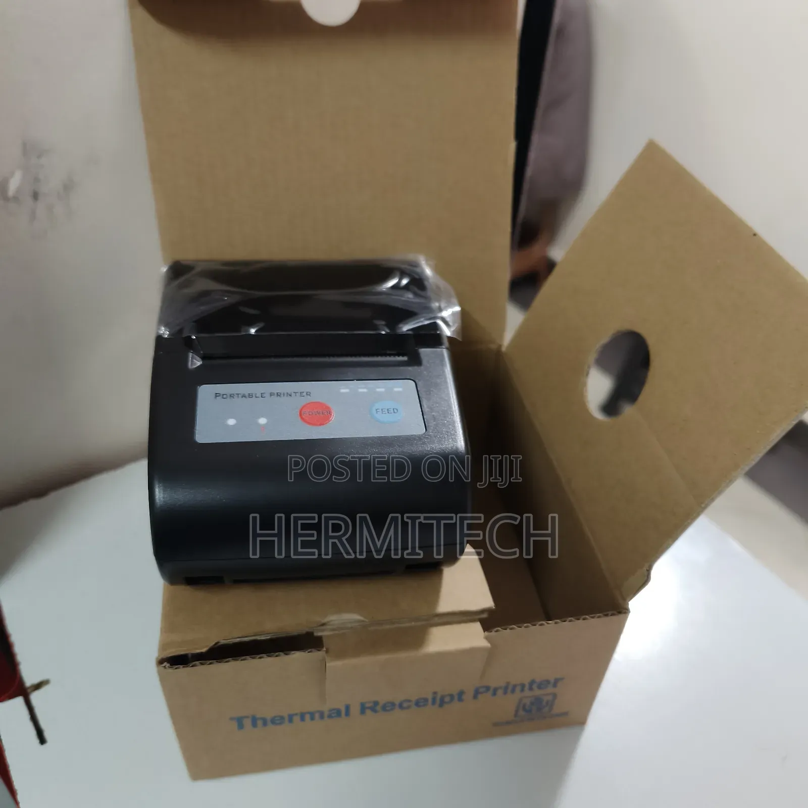 Thermal Bt Printer With Bluetooth Connection and Roll
