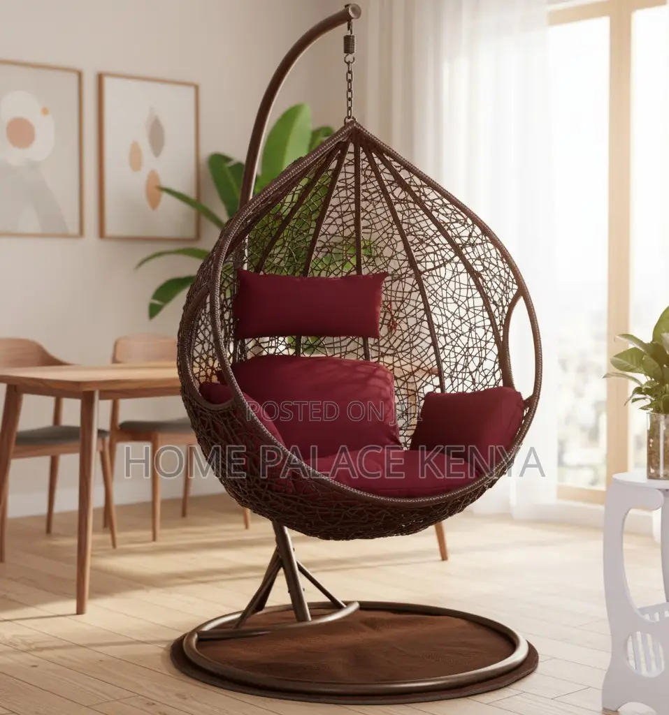 Hammock Swing: Hanging Nest Chair With Galvanized Iron Stand