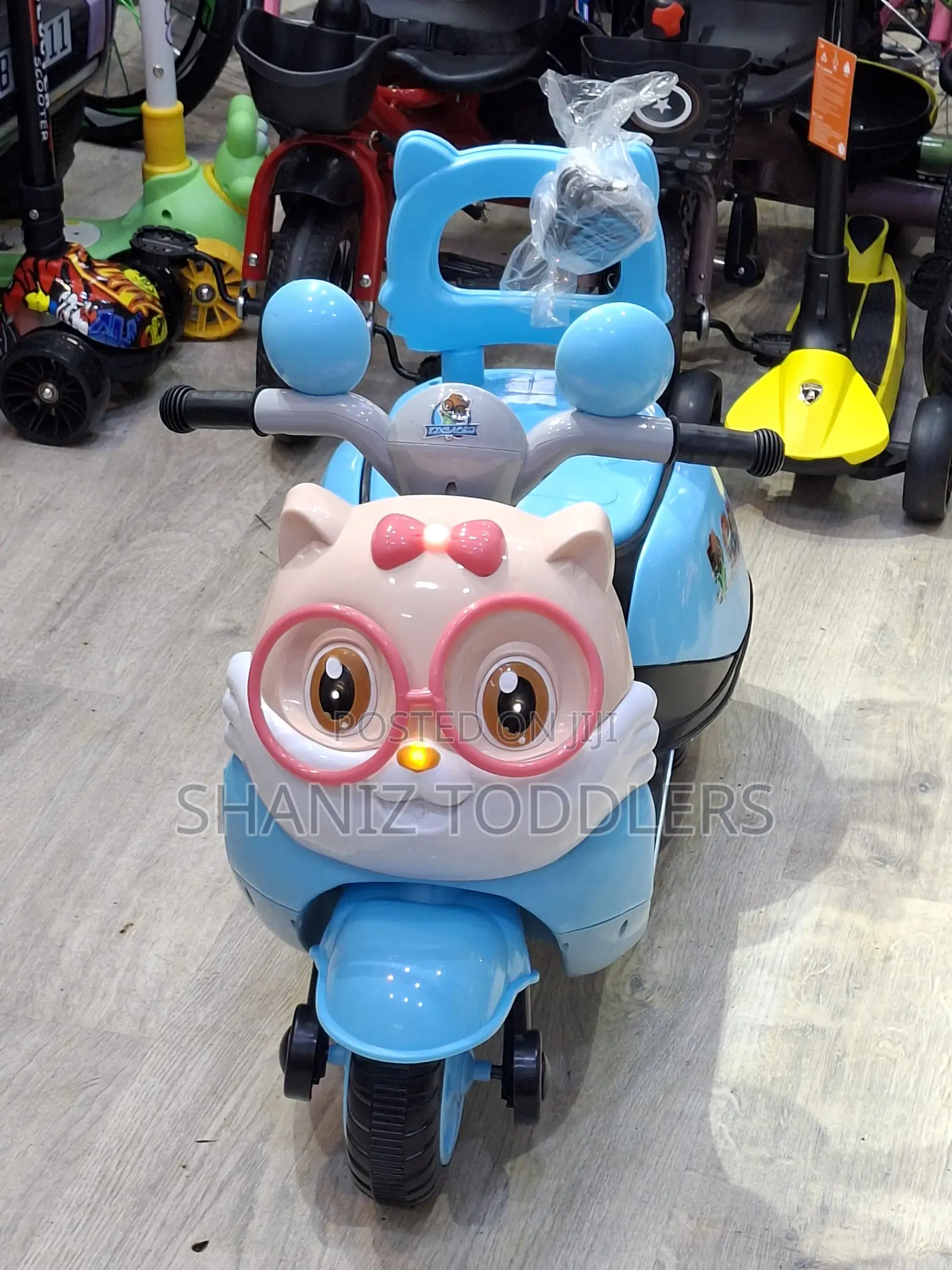 Kids Ride on Bike With Seat 3 Wheel Balance Scooter