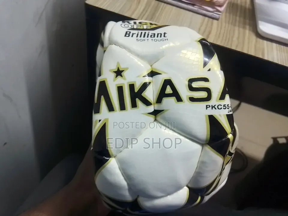 Hand Stitched Mikasa Brand Football