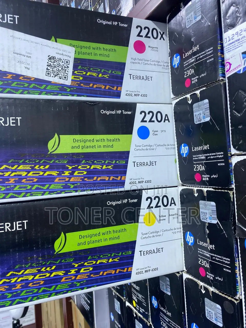 Hp 220a Genuine Yellow Toner Cartridge (W2202a) Crisp Color Prints