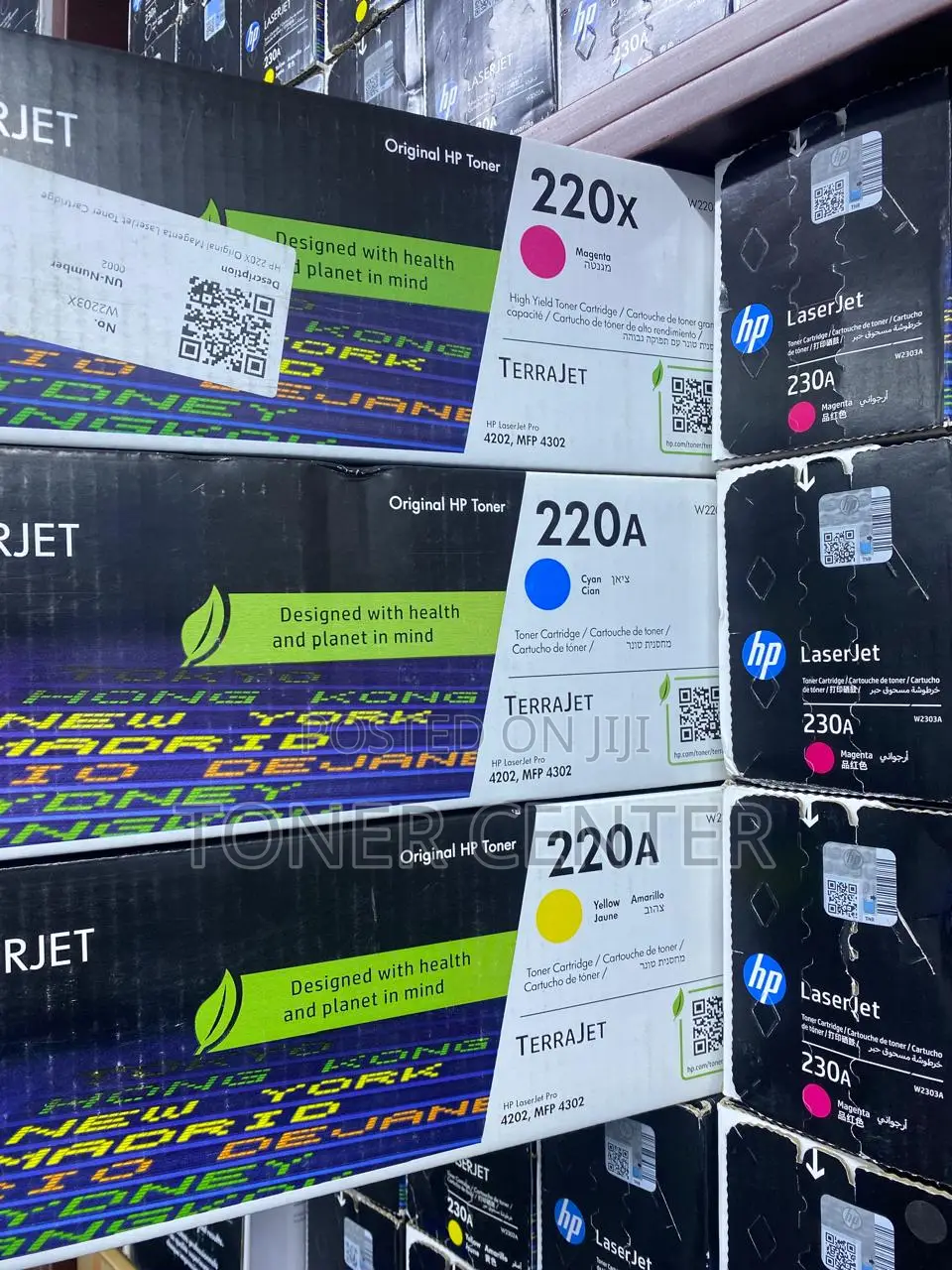 Original Hp 220a Magenta Toner Cartridge W2203a for Color Laserjet Pro
