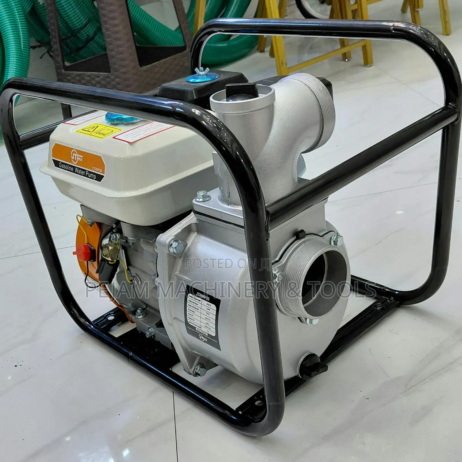 Jt Max 3" Gasoline Waterpump 7.5hp 60m3