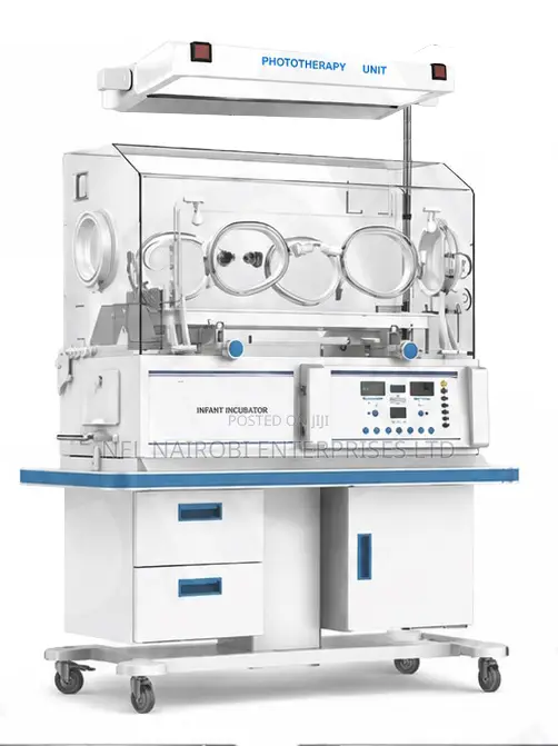 Infant Incubator (4- Hole) With Phototherapy Bin-3000b(B)