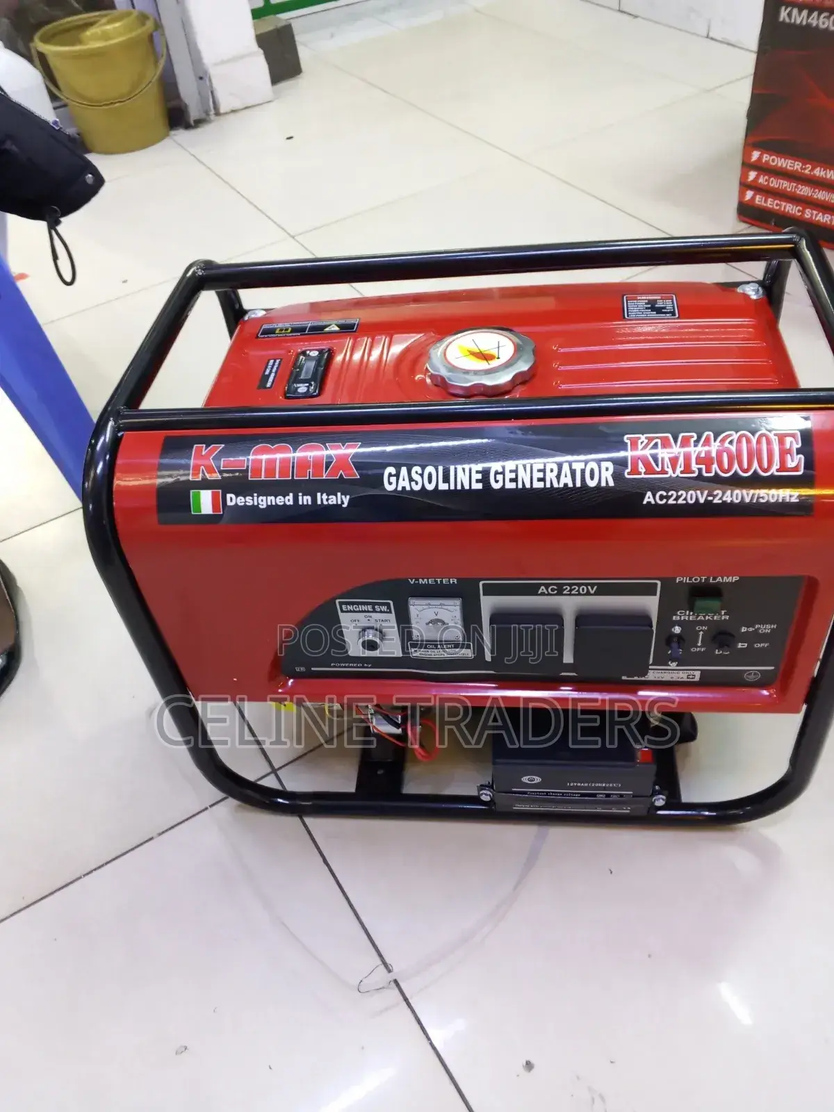 K-Max Km4600e 2.4kw Gasoline Generator With Electric Start